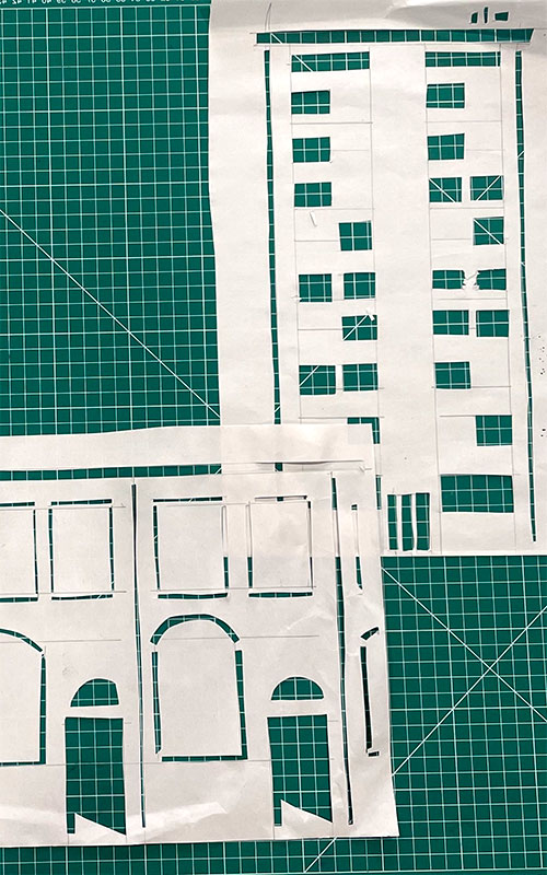 Cut-out illustraton
